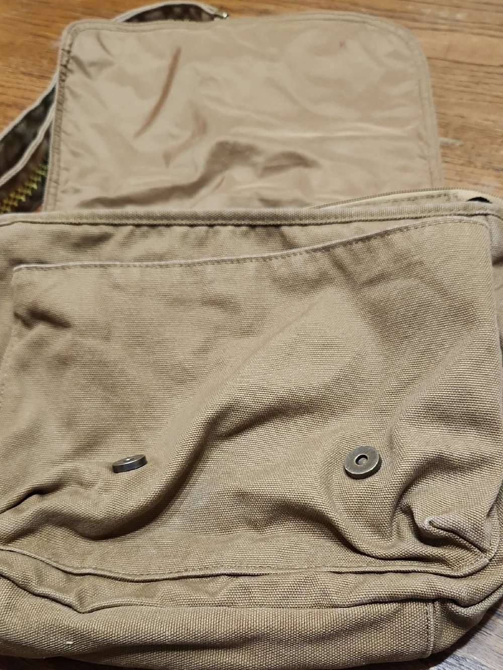 American Girl Canvas Messenger Bag